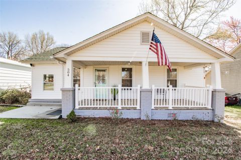 504 Bostian Avenue sold home in Franklin Heights, Kannapolis, NC