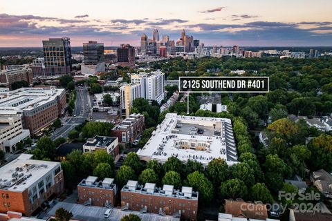 2125 Southend Drive 401 sold home in The Village of South End, Charlotte, NC