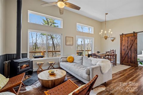 186 South Slope Lane sold home in Jacks Mountain Preserve, Old Fort, NC