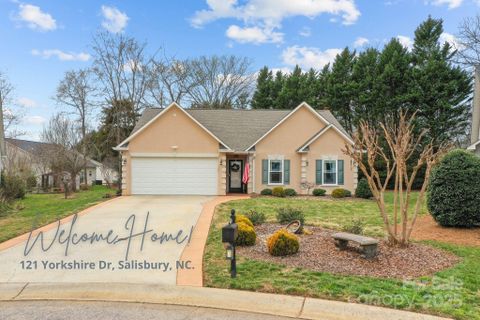 121 Yorkshire Drive sold home in Woodfield, Salisbury, NC