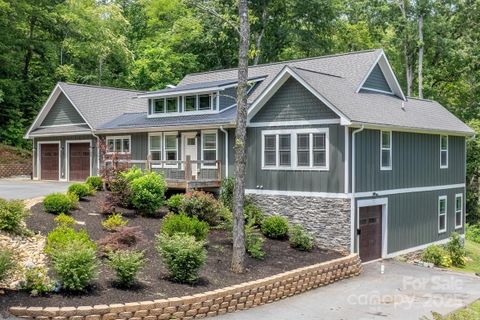 50 Red Clover Lane sold home in Lobdell Woods, Pisgah Forest, NC