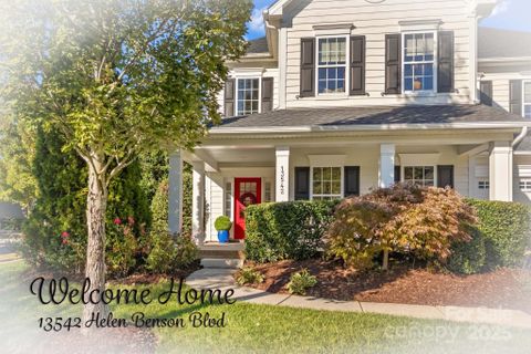 13542 Helen Benson Boulevard sold home in Summers Walk, Davidson, NC