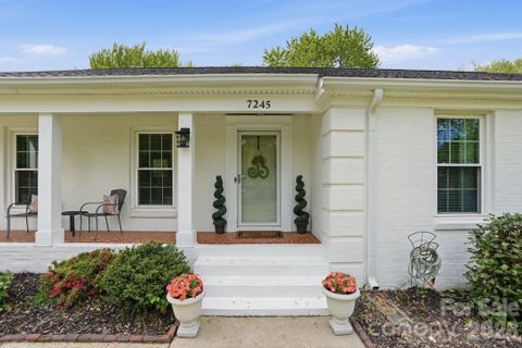 7245 Hopeton Road sold home in Quail Hollow Estates, Charlotte, NC