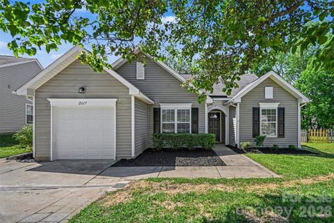 2617 Forest Grove Court sold home in Highland Park, Charlotte, NC