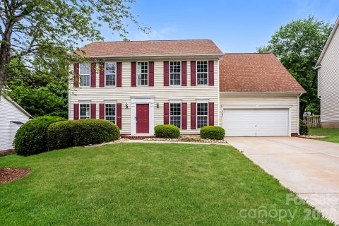 13407 Edgetree Drive sold home in Cardinal Woods, Pineville, NC