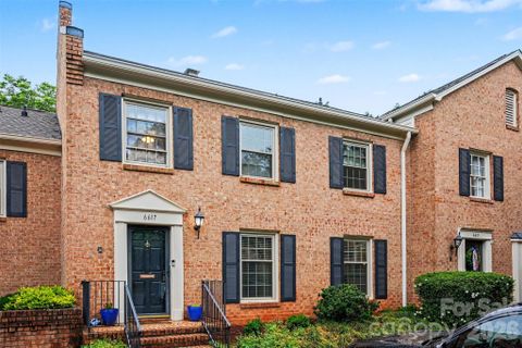 6617 Bunker Hill Circle sold home in Olde Georgetowne, Charlotte, NC
