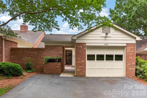 2405 Quail Lake Drive pending home in Quail Hollow Estates, Charlotte, NC