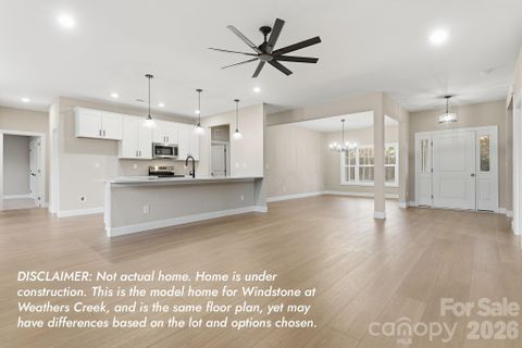 127 Windstone Crossing Trail pending home in Windstone At Weathers Creek, Troutman, NC