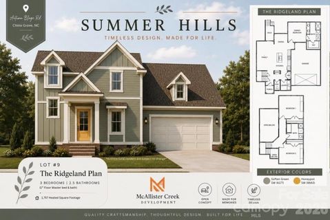 260 Autumn Blaze Road active home in Summer Hill, China Grove, NC