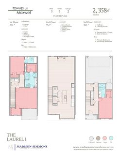 321 Videri Alley pending home in Townes At Maxwell, Huntersville, NC