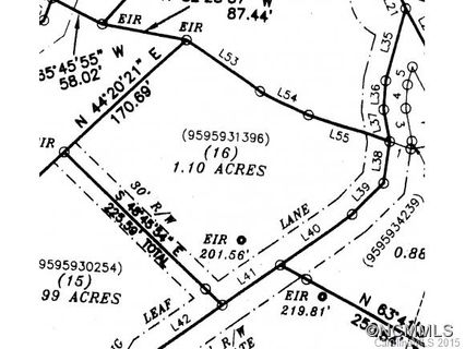 999 Falling Leaf Lane 16 sold home in Hoblestik Ridge, Saluda, NC