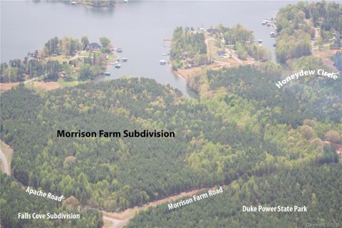 Lot 16 Apache Road sold home in Twinn Coves on Morrison, Troutman, NC