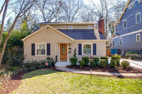 1824 Chestnut Avenue sold home in Chatham Estates, Charlotte, NC