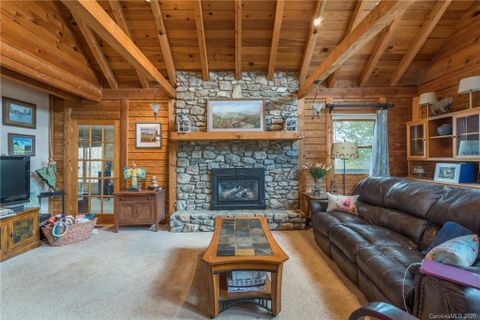 42 Miners Knob None sold home in Treehaven, Black Mountain, NC