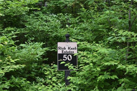 Tbd Zurich Road 50 sold home in Rich Knob Estates, Spruce Pine, NC