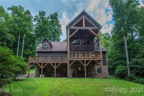 14648 State Hwy 197 S Highway sold home in The Ridge Tops of Hawks Nest, Burnsville, NC
