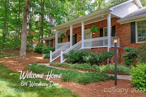 614 Woodberry Drive sold home in Woodberry Forest, Mooresville, NC