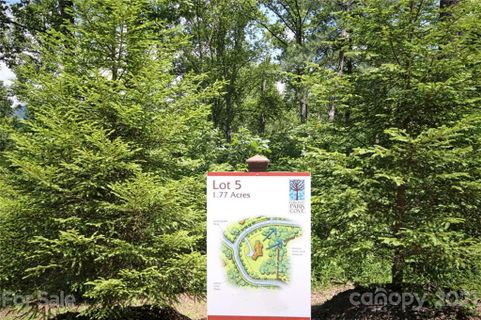 75 Grove Cove Drive Lot 5 sold home in Grove Park Cove, Asheville, NC