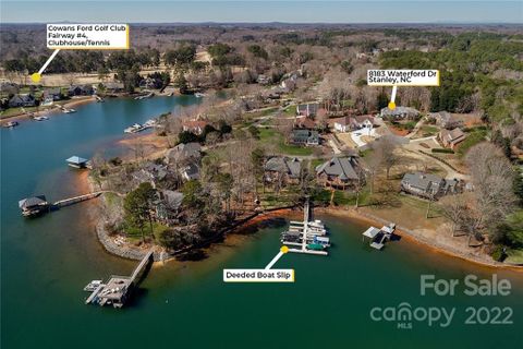 8183 Waterford Drive sold home in King Cove, Stanley, NC