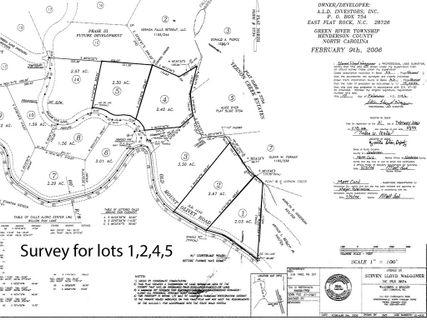 Lot 4 Willow Run Lane sold home in Hickory Run, Zirconia, NC