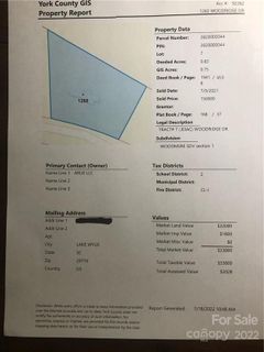 1260 Woodridge Drive sold home in Woodmere, Clover, SC