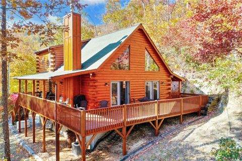 60 Filly Lane sold home in Country Club Cove Estates, Maggie Valley, NC