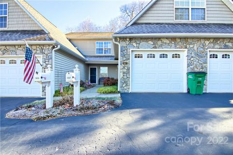 307 Waters Edge Drive sold home in Waters Edge Condos, Weaverville, NC