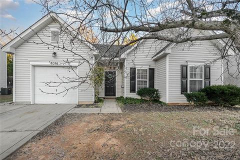 4018 Far West Drive sold home in Generals Estates, Charlotte, NC