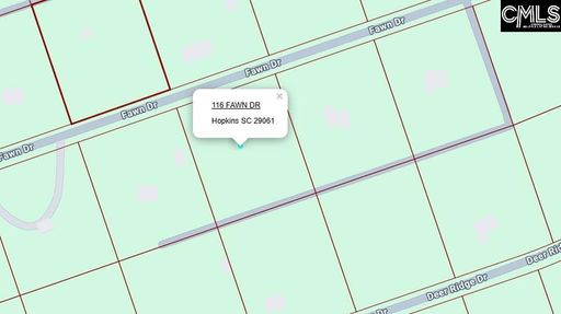 116 Fawn Drive pending home in Deer Ridge Farms, Hopkins, SC