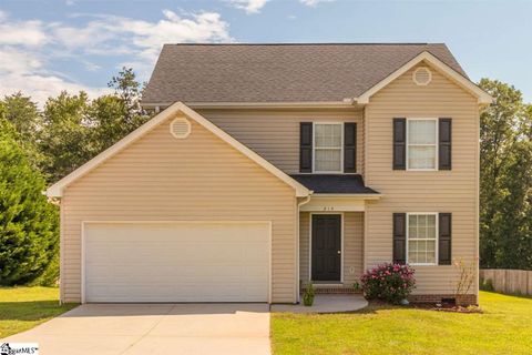 214 Brook Way sold home in Brook Meadows, Liberty, SC