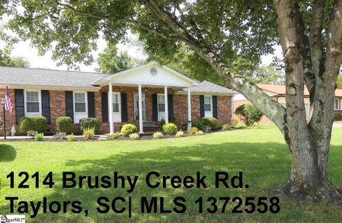 1214 Brushy Creek Road sold home in Carriage Estates, Taylors, SC