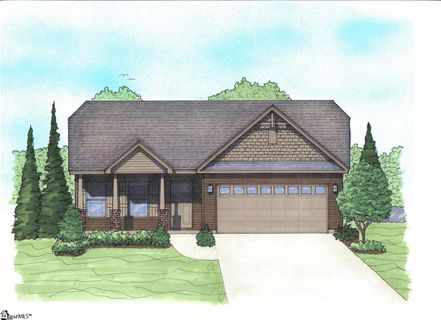105 Ramshackle Way Lot 6 sold home in Crosswinds, Greer, SC