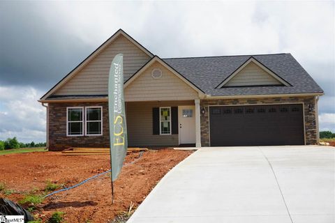 1402 Satterfield Drive Lot 6 sold home in Bird Quarry, Greer, SC