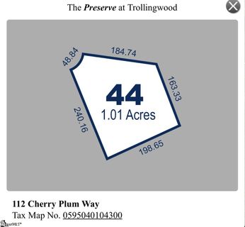 112 Cherry Plum Way Lot 44 sold home in The Preserve At Trollingwood, Pelzer, SC