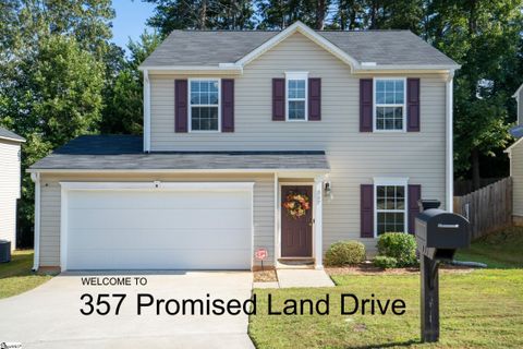 357 Promised Land Drive sold home in Trinity Gate, Spartanburg, SC