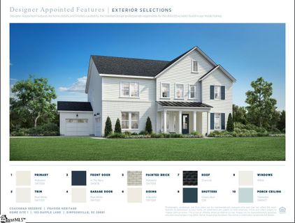 102 Dapple Lane sold home in Coachman Reserve, Simpsonville, SC