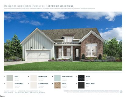 100 Redland Way Lot23 Fairburn Elite Modern Farm active home in Hudson Pointe, Greenville, SC