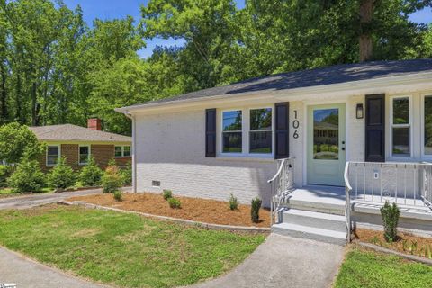 106 Mayfair Drive active home in Mayfair Estates, Taylors, SC