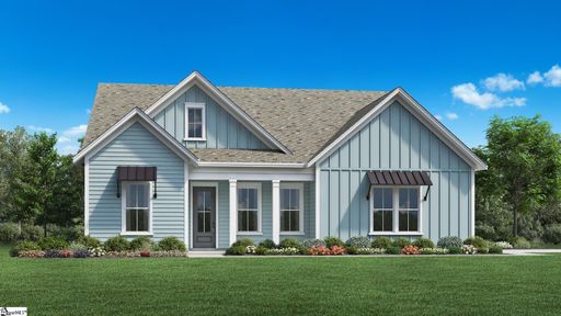 124 Livery Drive Lot 31 Flynn Elite Farmhouse pending home in Coachman Reserve, Simpsonville, SC