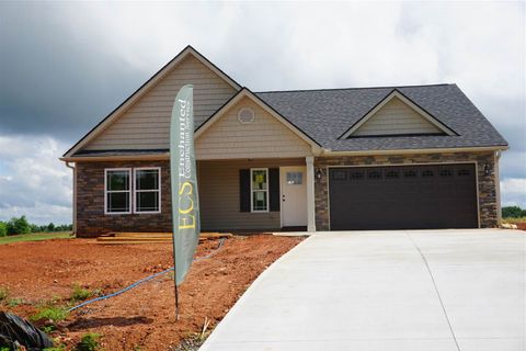 1402 Satterfield Road Lot 6 sold home in Bird Quarry, Greer, SC