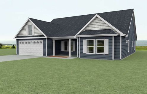1414 Satterfield Road (Lot 9) sold home in Bird Quarry, Greer, SC
