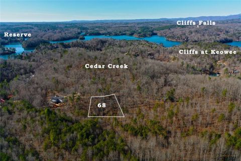 Lot 68 Cedar Creek sold home in Cedar Creek, Sunset, SC