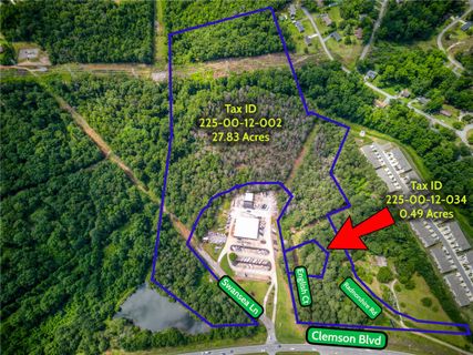 28.32 Acres Clemson Boulevard With Sewer