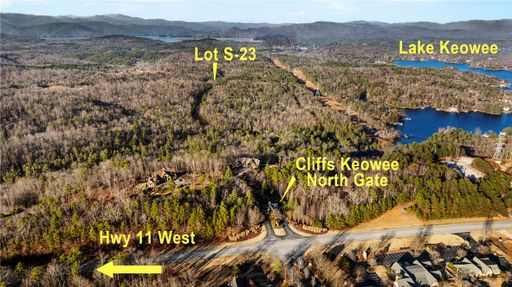 Lot S-23 N Cliffs Falls Parkway active home in Cliffs At Keowee Falls North, Salem, SC