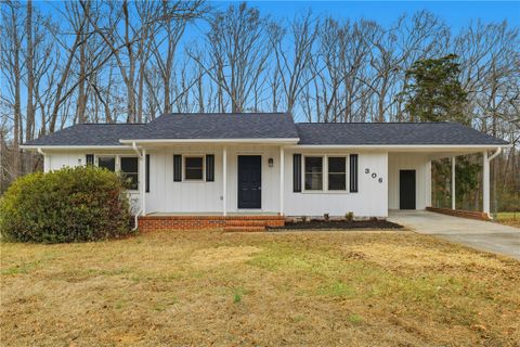 306 Bluefield Road sold home in Peachtree Acres, Starr, SC