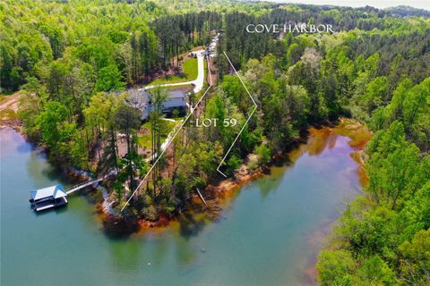 Lot 59 Cove Harbor pending home in Cove Harbor At Lake Keowee, Six Mile, SC