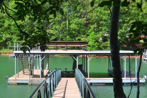 Lot 1 Reed Creek Point sold home in Moonlight Bay, Hartwell, GA