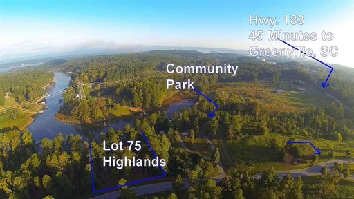 Lot 75 Island Drive sold home in Highland Lake Keowee, Six Mile, SC